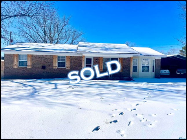 Home for sale in Tuscumbia, Alabama through Apex Real Estate