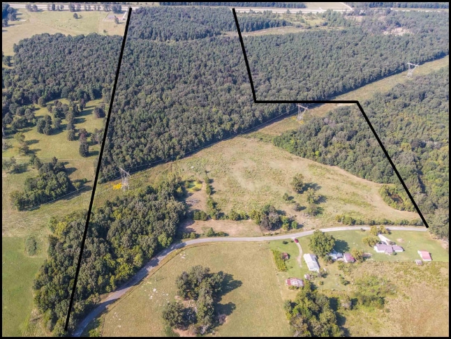 Land for sale in Mount Hope, Alabama through Apex Real Estate.